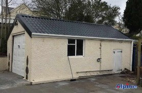Garage outbuilding roof Swansea